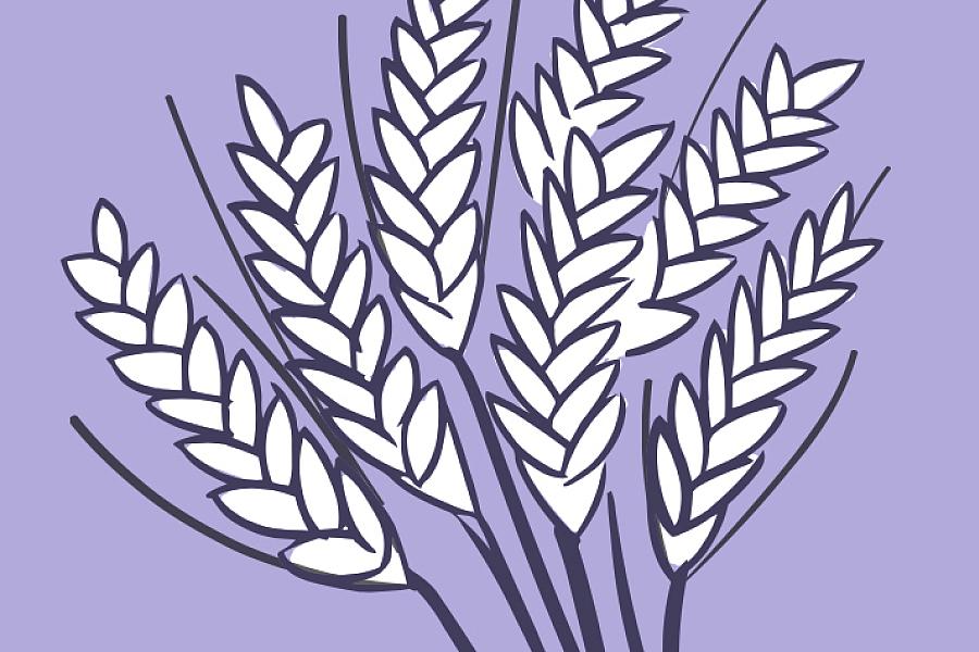 Illustration of a sheaf of wheat.