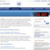 Screen capture of the homepage for NIH Radio