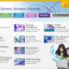 Screen capture of the GenEd homepage.
