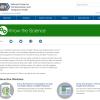 Screenshot of the Know the Science website Screenshot of the Know the Science website