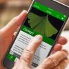 Screenshot of the Herblist App