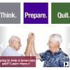 Screenshot of the Smokefree 60 plus website