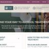 Screenshot of the Alcohol Treatment Navigator website Screenshot of the Alcohol Treatment Navigator website
