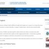 Screenshot of the NIMH website