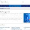 Screenshot of the weight management website Screenshot of the weight management website