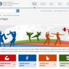 Screenshot of the bone, joint, muscle, and skin health for kids website