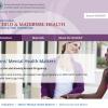 Screenshot of the Moms Mental Health Matters website