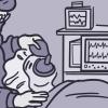 Illustration of a person undergoing anesthesia