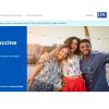 Screenshot of the Vaccines.gov website
