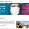 Screenshot of the Combat COVID website