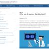 Screenshot of the science education website