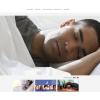 Screenshot of the sleep health website