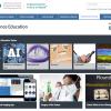 Screenshot of the science education website