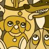 Illustration of different types of dog breeds Illustration of different types of dog breeds.