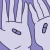 Illustration of a person’s hands holding two different pills that look the same Illustration of a person’s hands holding two different pills that look the same