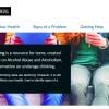 Screenshot of the Facts About Teen Drinking website.