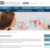 Screenshot of the endometriosis website.