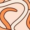 Illustration of C. elegans worms.