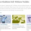 Screenshot of NIH’s Your Healthiest Self website. 
