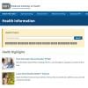 Screenshot of NIH’s Health Information website.